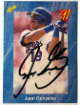 Juan Gonzalez signed 1991 Classic On Card Auto #T70- COA (Texas Rangers/HOF/3X ALL STAR)