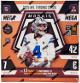 2025 Panini Mosaic Football Mega Box-Reactive Blue Parallels 6pks/7CPK/42 Cards-New Factory Sealed