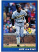 Andy Van Slyke signed Custom On Card Auto - COA (Pittsburgh Pirates)