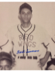 Bert/Hubert Simmons signed Greensboro Red Wings Negro League 8x10 Photo imperfect- COA