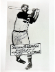Sherwood Brewer signed Indianapolis Clowns Negro Leagues 8x10 Photo imperfect