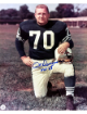 Art Donovan signed Baltimore Colts NFL 8x10 Photo w/ HOF 68 minor dings- COA