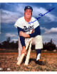 Duke Snider signed Los Angeles Dodgers MLB 8x10 Photo imperfect- COA (HOF/2X WSC)