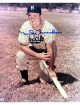 Duke Snider signed Brooklyn Dodgers MLB 8x10 Photo imperfect- CSA COA (HOF)