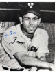 Jim Zapp signed Birmingham Black Barons Negro League B&W 8x10 Photo- COA
