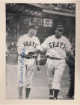 Wilmer Fields signed Homestead Grays Negro League 8.5x11 Photo imperfect- COA