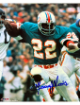 Mercury Morris signed Miami Dolphins NFL 8x10 Photo imperfect- COA (17-0)