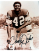 Charley Taylor signed Washington 8X10 Photo- Tuff Stuff COA/Show Ticket/HOF