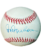 Hal Newhouser signed ROAL Rawlings Official American League Baseball minor tone- COA (Detroit Tigers/Cleveland/HOF)