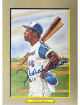 Hank Aaron signed Atlanta Braves Perez Steele Great Moments 5.75x8 Postcard- Beckett (HOF)
