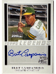 Bert Campaneris signed 2003 Topps Legends On Card Certified Auto #TT-BC (Oakland A's)