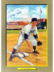George Kell signed Detroit Tigers Perez Steele Great Moments 5.75x8 Postcard #59- Beckett (HOF)