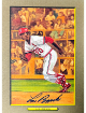 Lou Brock signed St. Louis Cardinals Perez Steele Great Moments 5.75x8 Postcard #66- Beckett (HOF)