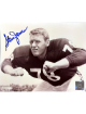 Stan Jones signed Chicago Bears NFL 8x10 Photo minor dings- COA (HOF/7X PB)