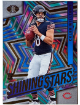 Caleb Williams 2024 Panini Illusions Shining Stars Rookie Card (RC) #1 (Chicago Bears)