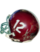 Bob Baumhower signed Alabama Crimson Tide Riddell TB #12 Mini Helmet #91- COA