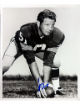Jim Ringo signed Green Bay Packers Vintage B&W 8x10 Photo imperfect- COA (HOF)