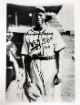 Armando Vasquez signed New York Cubans Negro League Vintage B&W 8x10 Photo- COA
