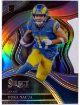Puka Nacua 2023 Panini Select Club Level Silver Prizm Die-Cut Rookie Card #224 (Los Angeles Rams)