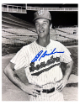 Ed Brinkman signed Washington Senators Vintage B&W 8x10 Photo- COA/Show Ticket