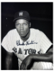 Chuck Hinton signed Washington Senators Vintage B&W 8x10 Photo - COA (MLBPAA)