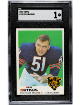 Dick Butkus 1969 Topps Card #139- SGC Graded 1 Poor (Chicago Bears/HOF)