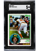 Tony Gwynn 1983 Topps Baseball Rookie Card RC #482- SGC Graded 5 EX (San Diego Padres/HOF)
