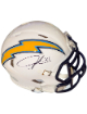 LaDainian Tomlinson signed San Diego Chargers Riddell Speed Mini Helmet #21- Beckett Review