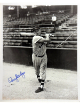 Rocky Bridges signed Washington Senators Vintage B&W 8x10 Photo imperfect- COA