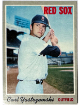 Carl Yastrzemski 1970 Topps Card #10 (Boston Red Sox/HOF)