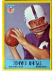 Johnny Unitas 1967 Philadelphia NFL Card # 23 (Baltimore Colts/HOF/Golden Arm)