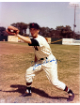 Jim Busby signed Washington Senators MLB Licensed 8x10 Photo imperfect- COA