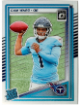 Cam Ward 2025 Donruss Optic Rated Rookie Card (RC) #293 (Tennessee Titans)
