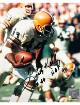 Leroy Kelly signed Cleveland Browns NFL 8x10 Photo #44/HOF 94 imperfect- COA