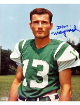 Don Maynard signed New York Jets NFL 8x10 Photo imperfect- COA (HOF/Show Ticket)