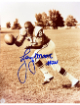 Lenny Moore signed Baltimore Colts NFL Sepia 8x10 Photo imperfect #24- COA (HOF)