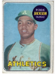 Reggie Jackson 1969 Topps Rookie Card (RC) #260 (Oakland A's/HOF)