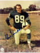 Gino Marchetti signed Baltimore Colts NFL 8x10 Photo imperfect- COA (HOF/2X Champs)