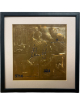 Nolan Ryan Career HOF 23KT Gold Engraved 4-Image 13.5x 13.5 Framed (17.75x18.5)