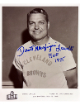 Dante Lavelli signed HOF Enshrinee 8x10 Photo Gluefingers/HOF dings- COA- Browns