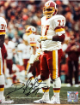 Darryl Grant signed Washington NFL 8x10 Photo #77 imperfect - COA -2X SB Champ