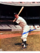 Hank Bauer signed New York Yankees MLB 8x10 Photo imperfect - COA (7X WS Champ)