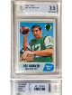 Joe Namath 1968 Topps Card #65- Beckett/BGS Graded 3.5 Very Good+ w/Sub Grades 7.5/6.5/6.5 (New York Jets/HOF)