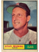 Stan Musial 1961 Topps Card #290 VG-EX (OC/St. Louis Cardinals/HOF)