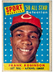 Frank Robinson 1958 Topps All Star Card #484 (Cincinnati Redlegs/HOF)