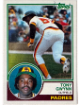 Tony Gwynn 1983 Topps Rookie Card RC #482 (Centered/Spot/ San Diego Padres/HOF)