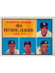 1961 Topps NL Pitching Leaders Warren Spahn/Lew Burdette/Vern Law Card #47