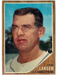 Don Larsen 1962 Topps Card #33 VG-EX- (Centered/San Francisco Giants)