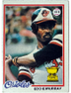 Eddie Murray 1978 Topps All-Star Rookie Card (RC) #36 (Baltimore Orioles/HOF)
