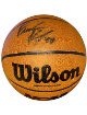 Frank Kaminsky signed NCAA Wilson I/O Basketball imperfect- Schwartz Sports Hologram (Wisconsin Badgers)